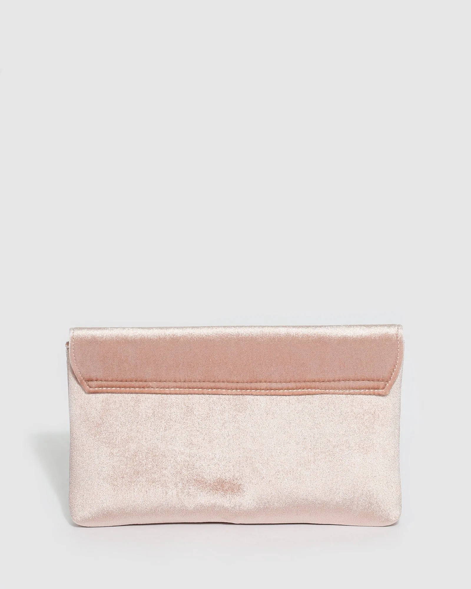 Pink Dalila Envelope Clutch Bag