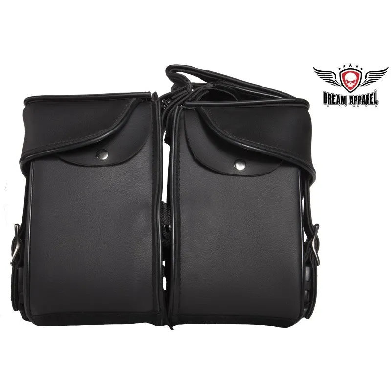 Plain PVC Motorcycle Saddlebag