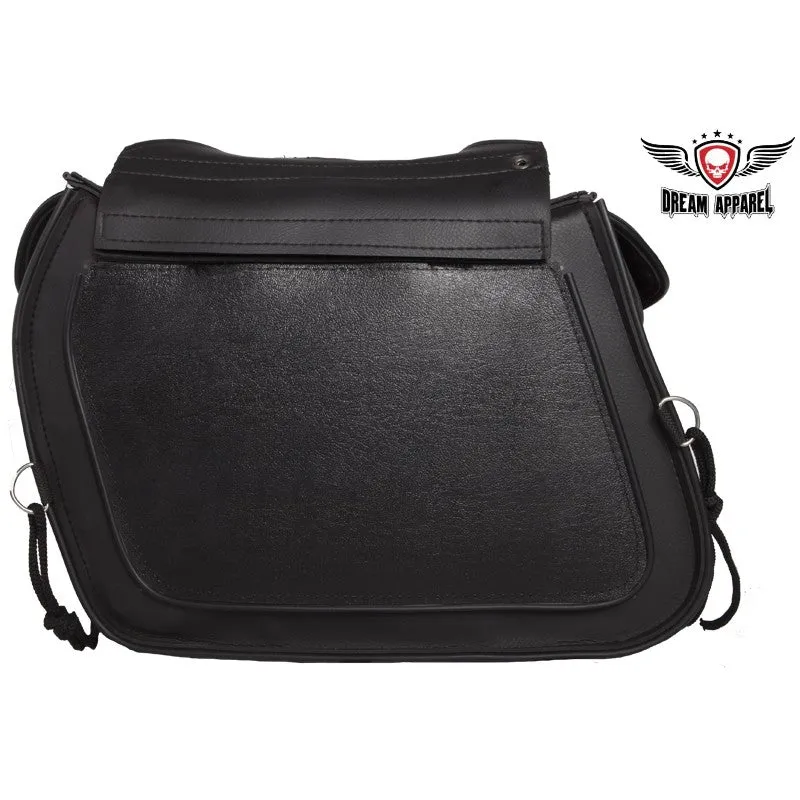 Plain PVC Motorcycle Saddlebag