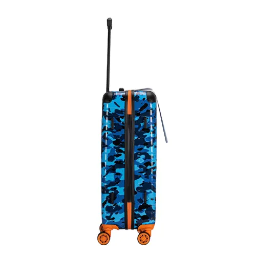 Premium Quality ABS Hard Shell Urban Camouflage Print Spinner Suitcase with Built in Lock - 26 Inch