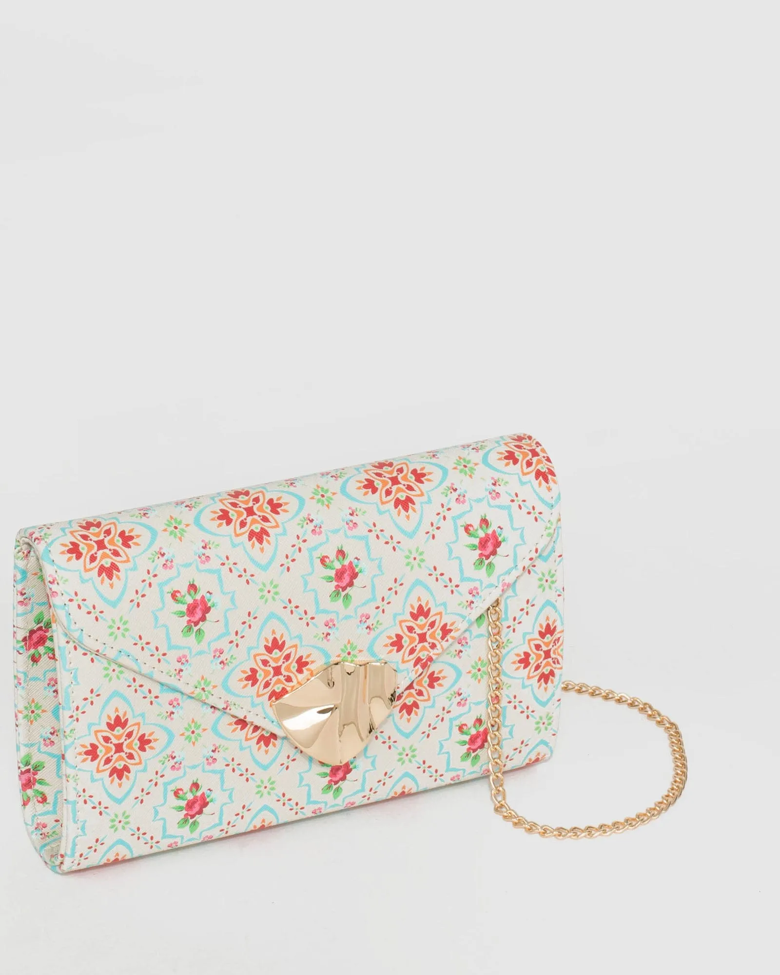 Print Isidora Envelope Clutch Bag