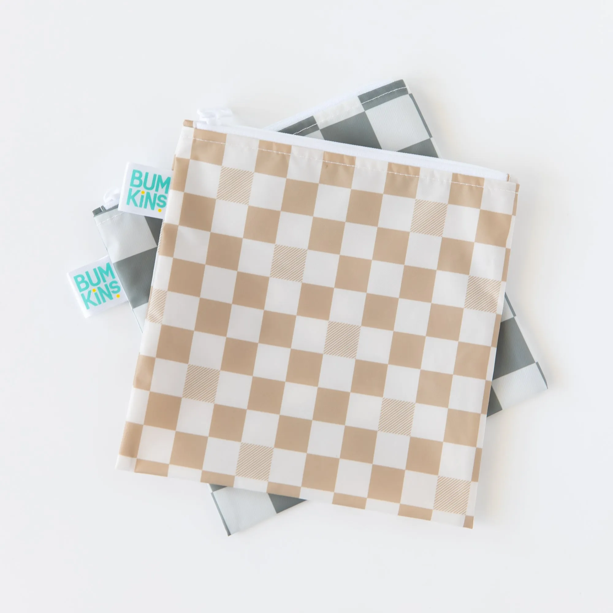 Reusable Snack Bag, Large 2 Pack: Double Check