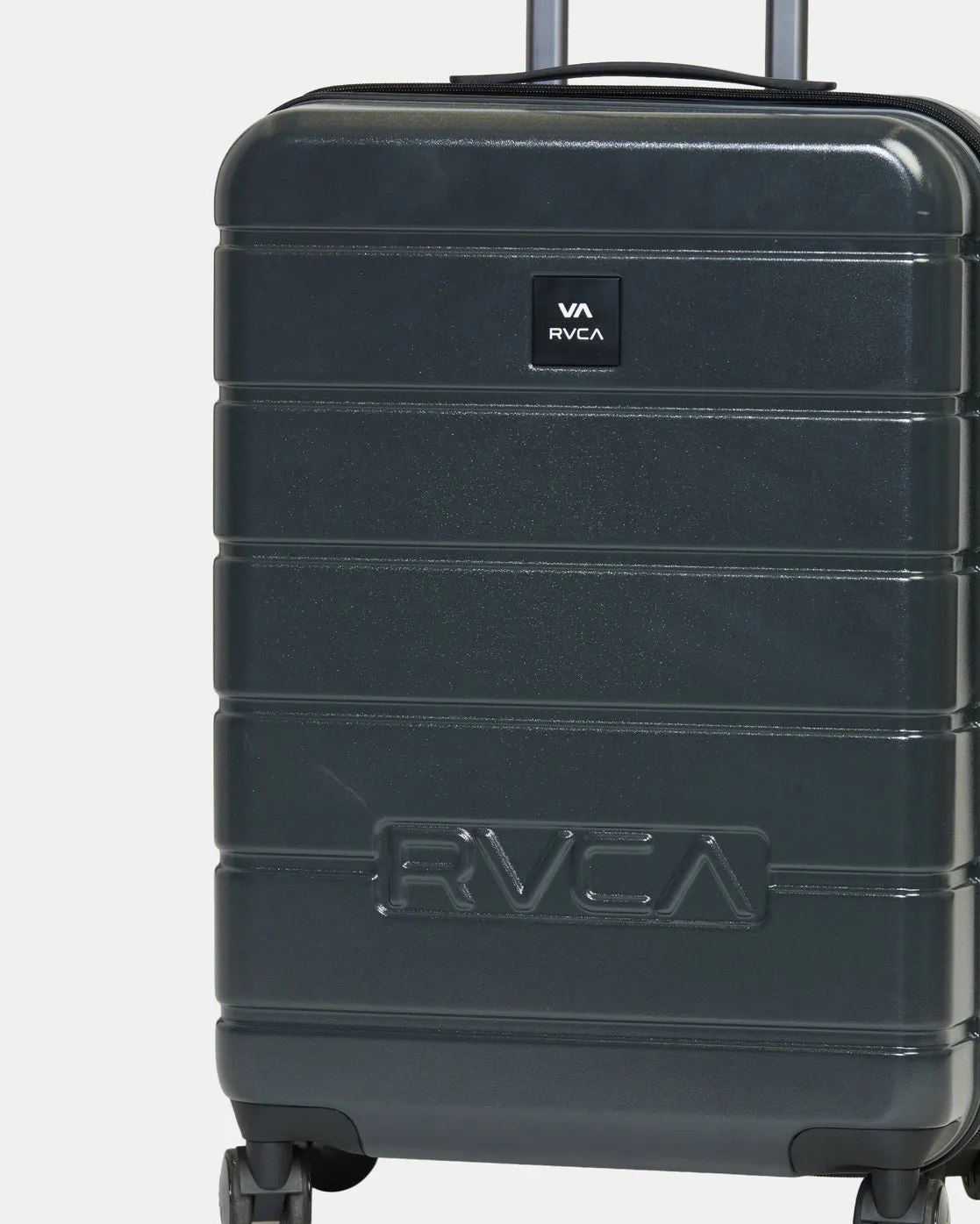 RVCA VA Medium Roller Hardcase Suitcase - Black