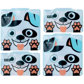 Snack/Sandwich Bags Set Of 4 - Dog