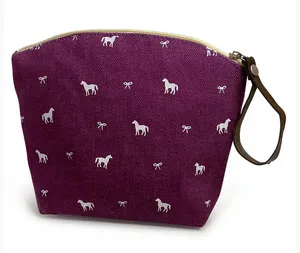 Spiced Equestrian Makeup Bags