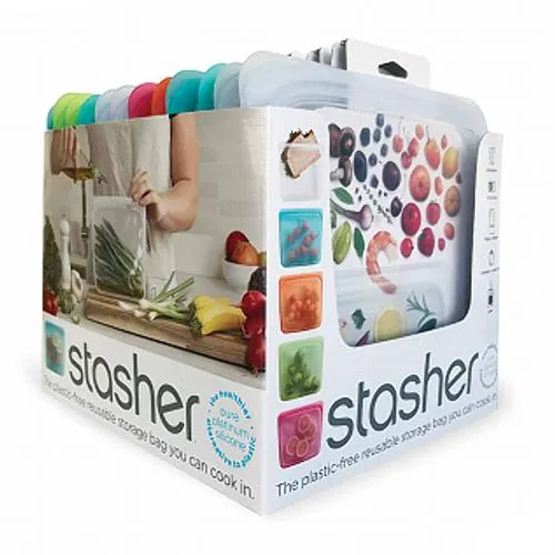 Stasher Reusable Storage Bags