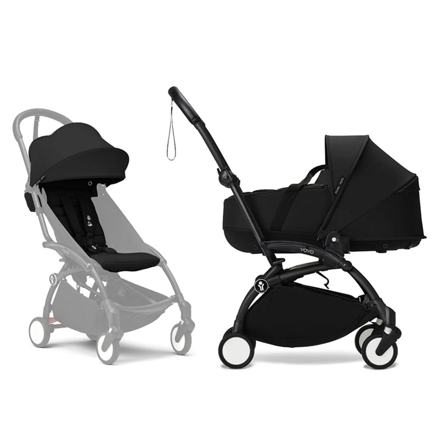 Stokke® YOYO³ Complete Pram - Black/Black