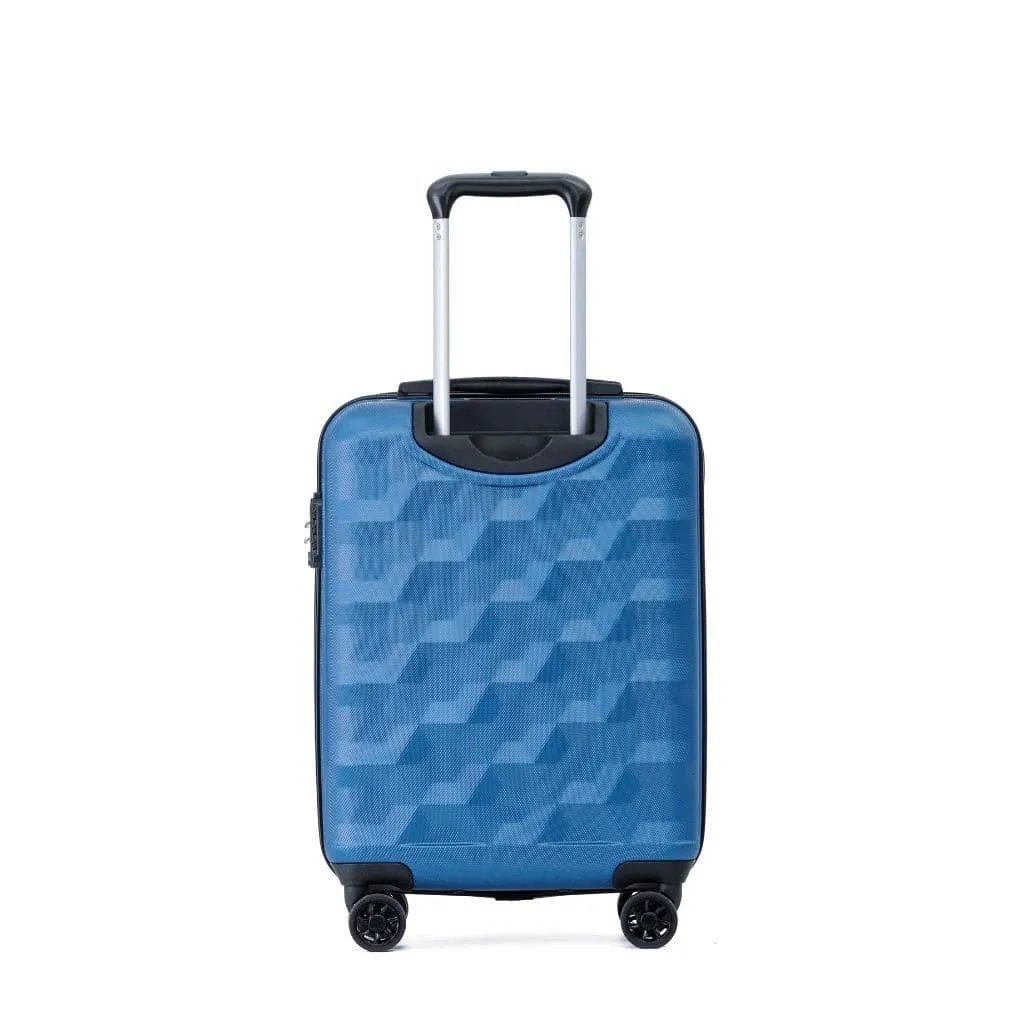 Tosca Bahamas 3 Piece Hardsided Suitcase Set - Blue