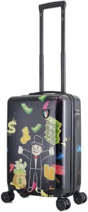 TUCCI Italy Money Man Carry on Hardside Suitcase