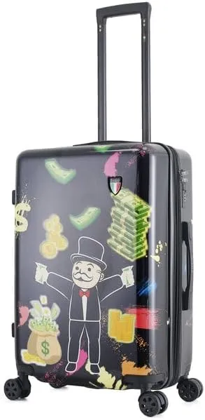 TUCCI Italy Money Man Carry on Hardside Suitcase