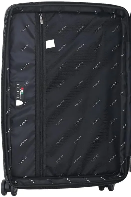 TUCCI Italy Money Man Carry on Hardside Suitcase