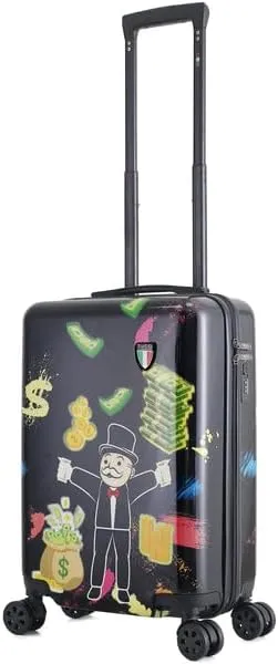 TUCCI Italy Money Man Carry on Hardside Suitcase