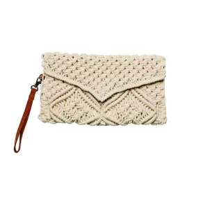 Women's Macrame Clutch (BSB1754)